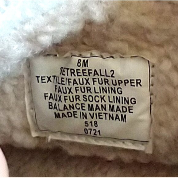 Easy Spirit Women's Slippers Faux Fur Lined Oatmeal Treefall2- 8M - Picture 8 of 8